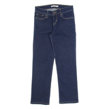 LEVI'S 714 Womens Jeans Blue Slim Straight W26 L25