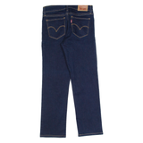 LEVI'S 714 Womens Jeans Blue Slim Straight W26 L25