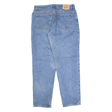 LEVI'S 550 Womens Jeans Blue Relaxed Tapered Stone Wash W32 L32