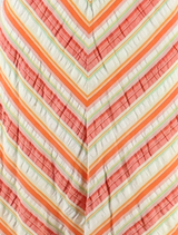 Womens Day Dress Pink Geometric Sleeveless Short UK 10