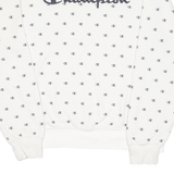 CHAMPION Womens Sweatshirt White L