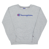 CHAMPION Womens Sweatshirt Grey M
