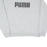 PUMA Womens Sweatshirt Grey Crew Neck UK 14