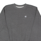 CHAMPION Mens Sweatshirt Grey Crew Neck S