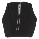 PUMA Sportswear Mens Sweatshirt Black Crew Neck S