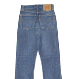 LEVI'S 550 Womens Jeans Blue Relaxed Straight Stone Wash W24 L29