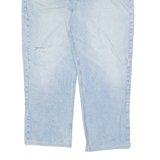 CARHARTT Distressed Mens Jeans Blue Regular Straight W38 L27