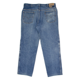 LEVI'S 515 02 07 Orange Tab Mens Jeans Blue Slim Straight Stone Wash W36 L28