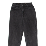 LEVI'S 950 Orange Tab Womens Jeans Black Relaxed Tapered W26 L27