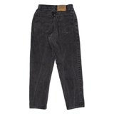 LEVI'S 950 Orange Tab Womens Jeans Black Relaxed Tapered W26 L27