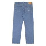 LEVI'S 505 Jeans Mens Blue Regular Straight W38 L32