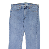 LEVI'S 505 Jeans Mens Blue Regular Straight W38 L30