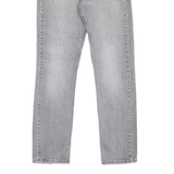 LEVI'S 511 Jeans Mens Grey Slim Straight Stone Wash W32 L32