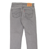 LEVI'S 511 Jeans Mens Grey Slim Straight W28 L29