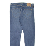 LEVI'S 512 Jeans Mens Blue Slim Tapered Stone Wash W36 L34