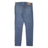 LEVI'S 512 Jeans Mens Blue Slim Tapered Stone Wash W36 L34