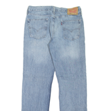 LEVI'S 514 Jeans Mens Blue Slim Straight Stone Wash W32 L32