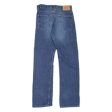 LEVI'S 514 Jeans Boys Blue Slim Straight Stone Wash W27 L29