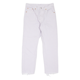 LEVI'S 501 Jeans Womens Purple Regular Straight W28 L26