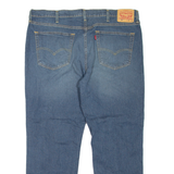 LEVI'S 541 Jeans Mens Blue Athletic Tapered Stone Wash W40 L30