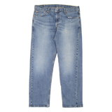 LEVI'S 505 Jeans Mens Blue Regular Straight Stone Wash W38 L30