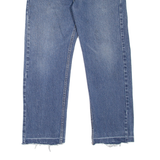 LEVI'S 505 Jeans Mens Blue Regular Straight Stone Wash W34 L26