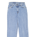 LEVI'S 550 MADE IN USA Jeans Orange Tab Boys Blue Tapered 90s W24 L27