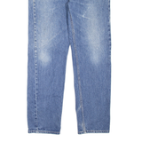 LEVI'S 505 Jeans Orange Tab Mens Blue Regular Straight Stone Wash W36 L32