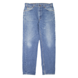 LEVI'S 505 Jeans Orange Tab Mens Blue Regular Straight Stone Wash W36 L32