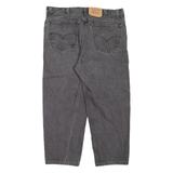 LEVI'S 550 Jeans Mens Grey Relaxed Tapered W36 L25