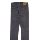 LEVI'S 510 BIG E Jeans Mens Grey Slim Skinny Stone Wash W30 L31