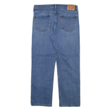 LEVI'S 514 Jeans Mens Blue Slim Straight W36 L30