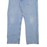 LEVI'S 505 Jeans Mens Blue Regular Straight Stone Wash W36 L29