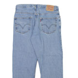LEVI'S 505 Jeans Mens Blue Regular Straight Stone Wash W36 L29