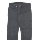 LEVI'S 502 Jeans Mens Grey Regular Tapered W32 L27