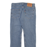 LEVI'S 502 Jeans Mens Blue Regular Tapered Stone Wash W28 L29