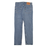 LEVI'S 502 Jeans Mens Blue Regular Tapered Stone Wash W28 L29