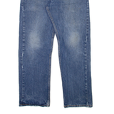 LEVI'S 505 Jeans Mens Blue Regular Straight Stone Wash W34 L30