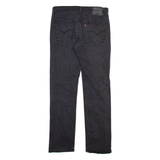 LEVI'S 514 Jeans Mens Grey Slim Straight W30 L32