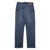 LEVI'S 514 Jeans Mens Blue Slim Straight Stone Wash W28 L30