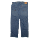 LEVI'S 559 Jeans Mens Blue Relaxed Straight Stone Wash W38 L32