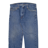 LEVI'S 505 Jeans Mens Blue Regular Straight W38 L32
