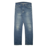 LEVI'S 513 Jeans Mens Blue Slim Straight Stone Wash W32 L32
