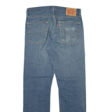 LEVI'S 513 Jeans Mens Blue Slim Straight Stone Wash W32 L32
