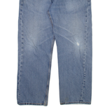 LEVI'S 505 Jeans Mens Blue Regular Straight Stone Wash W40 L30