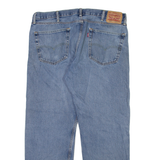 LEVI'S 505 Jeans Mens Blue Regular Straight Stone Wash W40 L30