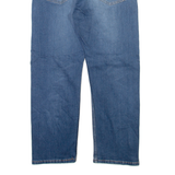 LEVI'S 505 Jeans Mens Blue Regular Straight Stone Wash W34 L27