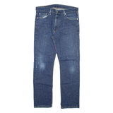 LEVI'S 513 Jeans Mens Blue Slim Straight Stone Wash W33 L30