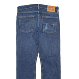 LEVI'S 513 Jeans Mens Blue Slim Straight Stone Wash W33 L30