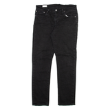 LEVI'S 511 BIG E Jeans Mens Black Slim Straight W32 L30